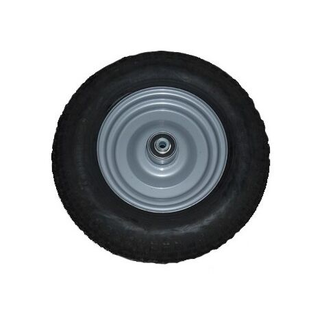 Maxter – Roue de remorque 350X8 4 plis – Charge maximale 170 kg – Vitesse 130 km/h – Moyeu Erka 124 mm – Pression 2,5 bars