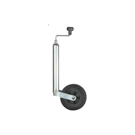 Maxter – Roue jockey 48 mm – Charge max 150 kg – Jante en plastique – Pour remorques et équipements lourds – Manœuvrabilité accrue