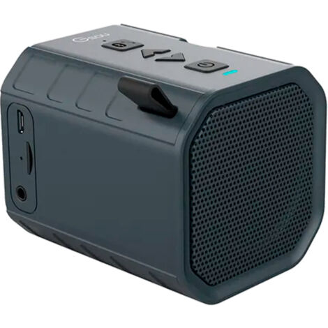 MAXTON Erebus Negro Altavoz INALAMBRICO 5 W Bluetooth Micrófono de Fondo Integrado