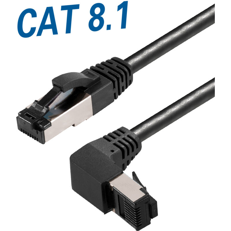 Maxtrack Ti 48-5l Rj45 Cable De Netzwerk, Cable Patch S/ftp 5.00m Schwarz 1 Stück