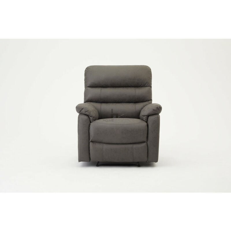 Maxwell Grey Air Leather Recliner