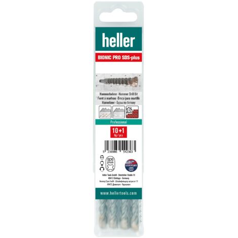 MAXXBOX SDS-PLUS MALETTE DE PERCEUSE 5 PIÈCES. HELLER