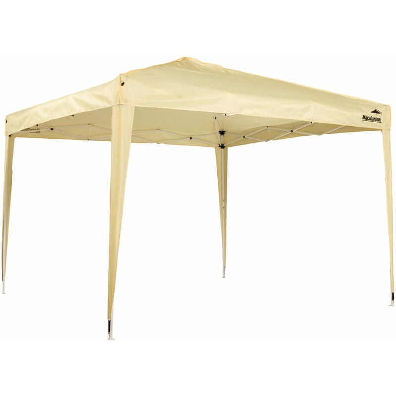 Tente de Réception 3x3 m - 9m² - Easy-up avec structure en aluminium - Tonnelle de jardin - Barnum - Pliable - Protection uv 50+ - Avec sac de