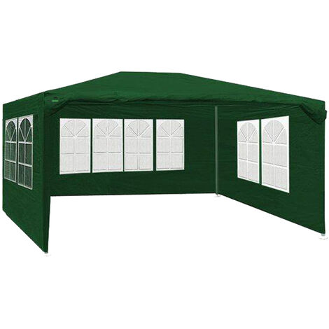 MaxxGarden Partyzelt 3x4 Wasserdicht Stabil - Partyzelt - Gartenzelt - Aluminium - Blau