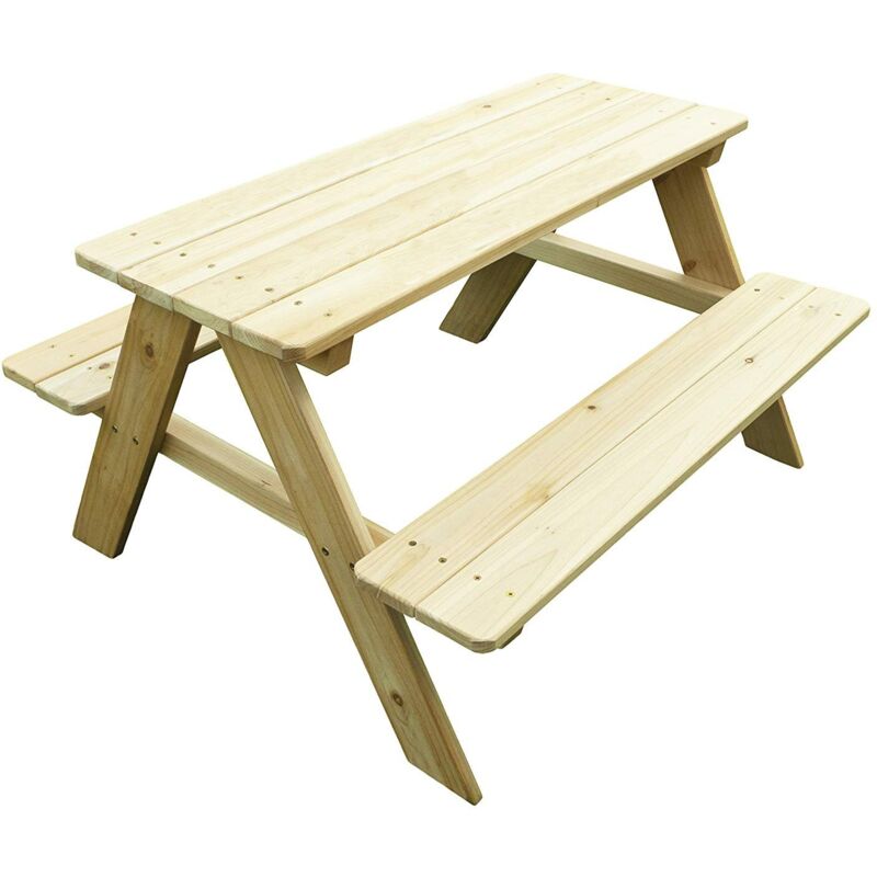 Maxxgarden - Table de Pique-nique pour Enfants - 90x79x50cm - Bois