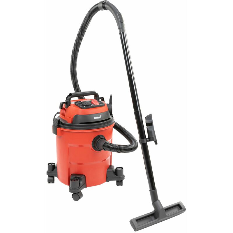 Aspirateur de chantier - Aspirateur Multi-Usages - Fonction de Soufflage - 20L - Rouge - Maxxhome