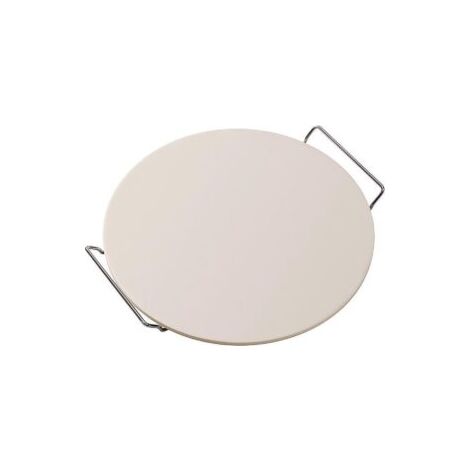 MaxxHome Piedra para pizza para horno – para horno tradicional de madera, parrilla y carbón – 33 cm