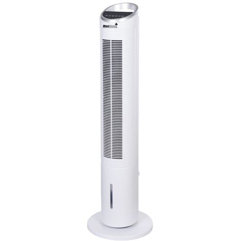 MaxxHome Ventilador de torre para dormitorio con control remoto - Ventilador de pie 110 cm, hogar y oficina, 60W, Ventiladores para dormitorio para refrigeración y sueño con 3 modos de funcionamiento
