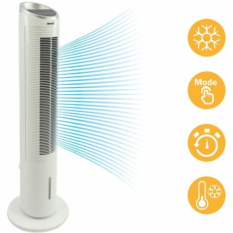 Ventilateur colonne oscillant QuietSet® 30W h.101,6cm blanc - HONEYWELL -  Mr.Bricolage