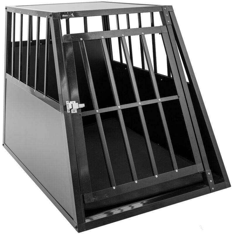 Maxxpet - AutoBench pour chien - Banc de transport - Banc pour chien pour coffre de voiture - Banc 1 porte - 65x91x69cm