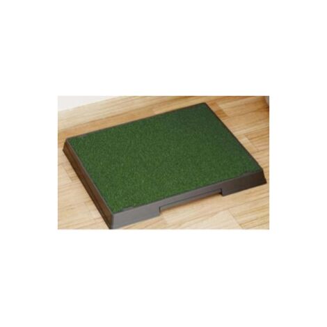MaxxPet Dog Toilet Artificial Grass - Toilet Training Pad - Dog Toilet Training - 64x52cm - Almohadillas adicionales incluidas