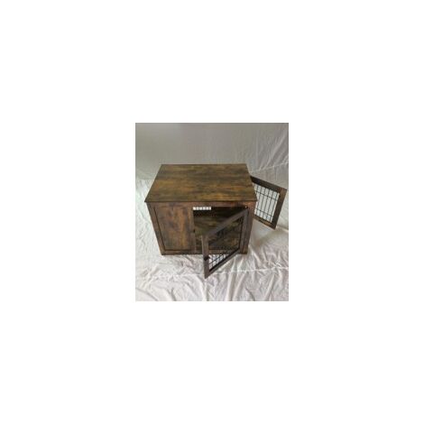 MaxxPet Gabbia per Cani - Mobili per la Casa per Cani - Kennel Cane Grande - Casetta per Animali - Gabbia per Gatti - Cuccia Moderna da Interno - 94x60x72 cm - Grigio