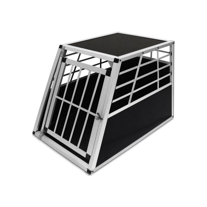 MaxxPet Trasportino Cani Auto - Box per cani per auto - Pieghevole - Gabbia per Cani con 1 Porta - Cane Kennel - GabbiaPer Cani e Gatti - Trasportino