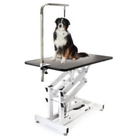 MaxxPet Mesa de aseo y mesa de corte para perros, mesa de aseo para perros, mesa de baño para perros, mesa de aseo también para peluquería para perros, 108 x 60 x 170 cm