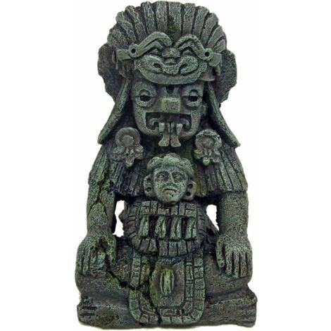 Maya Statua 8x8,5x14 cm decorazione per acquari