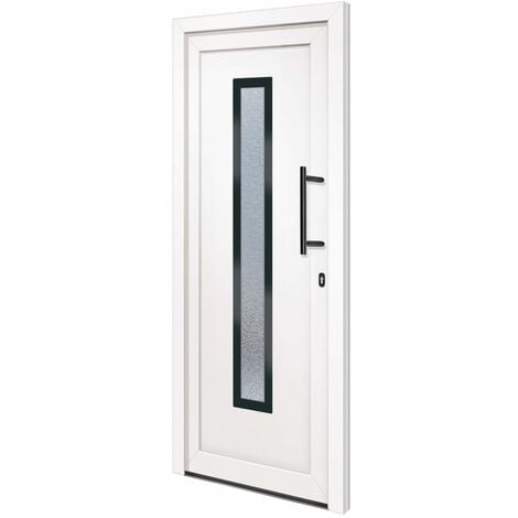 BERKFIELD HOME Mayfair Front Door White 88x200 cm PVC