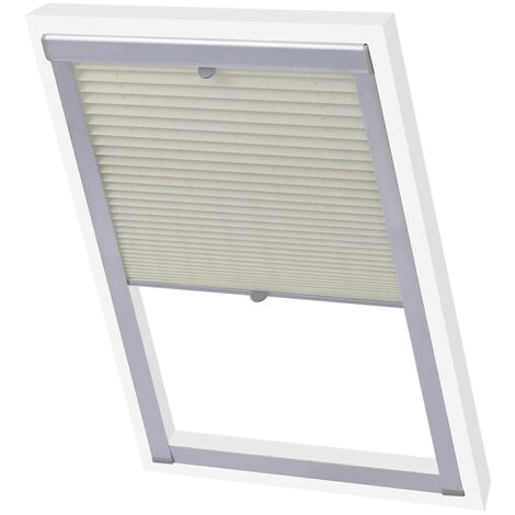 BERKFIELD HOME Mayfair Pleated Blind Cream CK04