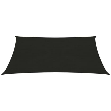 BERKFIELD HOME Mayfair Sunshade Sail 160 g/mÂ² Black 2x2.5 m HDPE