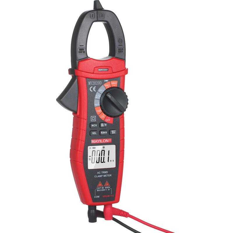 HT Instruments E-KIT Multimetro Portatile, Pinza Amperometrica Digitale CAT III 600 V Display (Counts): 4000 - Foto 2