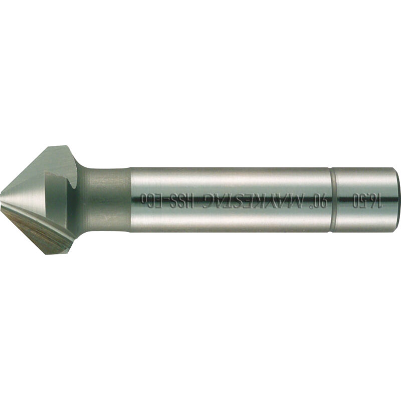 MAYKESTAG Kegelsenker DIN335C Z=3 90 Grad HSS Co5 12.4 mm Zylinderschaft 8 mm