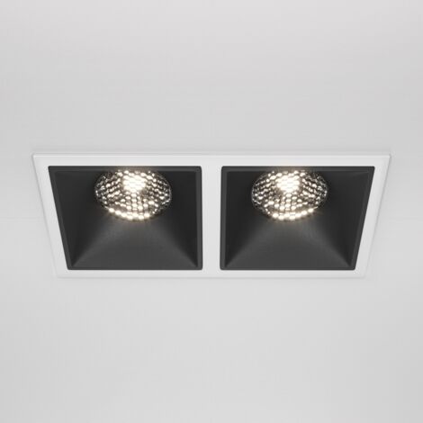 Maytoni Alfa LED spot encastré 30W 4000K blanc rect.