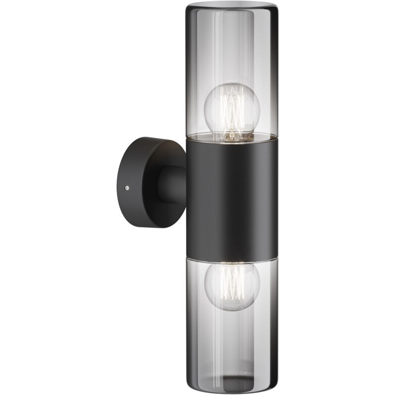 Maytoni Amas Applique murale d'extérieur Graphite IP54 2xE27