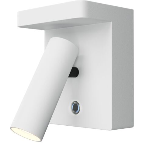 Maytoni Aron Lampada da lettura da parete dimmerabile bianco 2700K 400lm