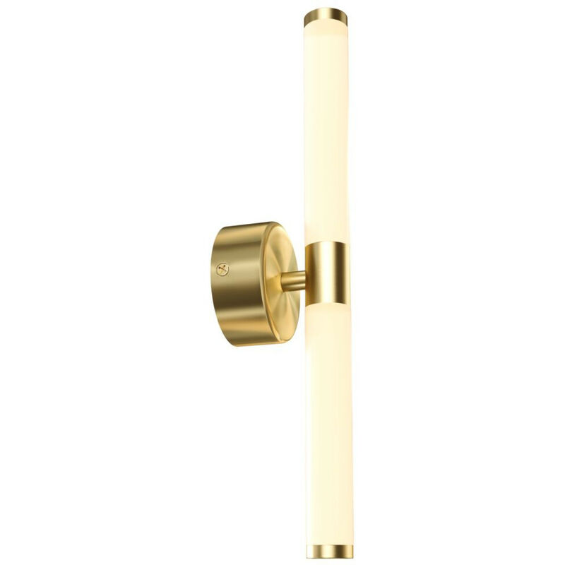 Axis Modern Integrated led Wall Lamp Gold, 3000K, Acrylic Frosted Shade - Maytoni