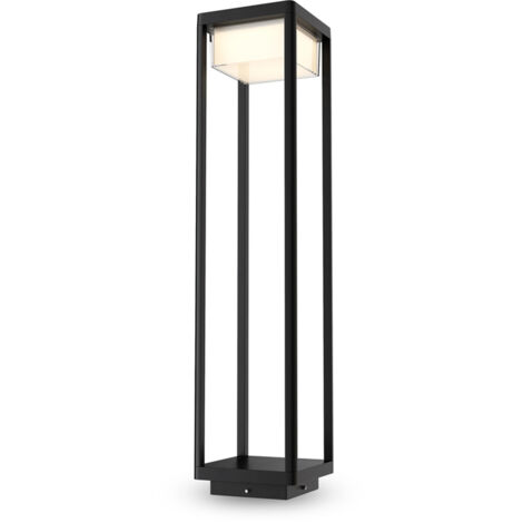 Maytoni Baker Street Lampada da esterno a LED nera con dissuasore per esterni Baker Street IP65