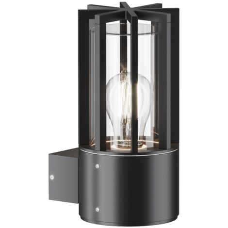 Maytoni Barrel Lanterna da parete per esterni Grafite IP54 1xE27