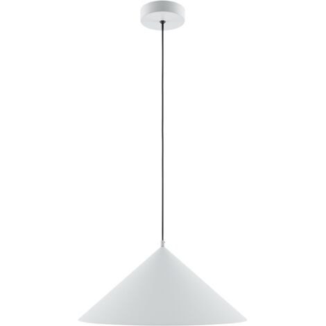 Maytoni Basic Cone Lampadario moderno a cupola da 35 cm, bianco 1xE27
