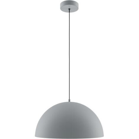 Maytoni Basic Dome Lampadario moderno a cupola da 35 cm, grigio, 1xE27