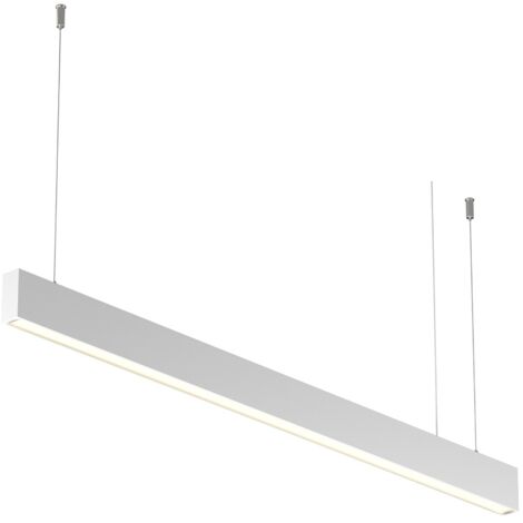 Maytoni Basis Lampada a sospensione da soffitto dimmerabile bianca