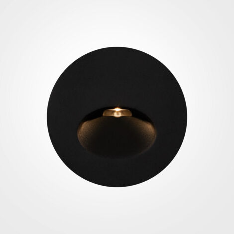Maytoni Bil Downlight da incasso per esterni Nero 3000K IP54