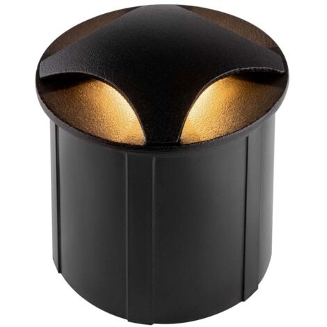 Maytoni Biscotti Downlight à encastrer noir à LED intégré Biscotti pour l'extérieur IP65