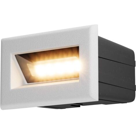 Maytoni Bosca Applique d'extérieur encastrable blanche, 8,4 cm, 3000K IP65