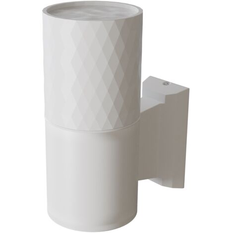 Maytoni Bowery Lampada da parete per esterni Up Down bianca IP54 1xGU10