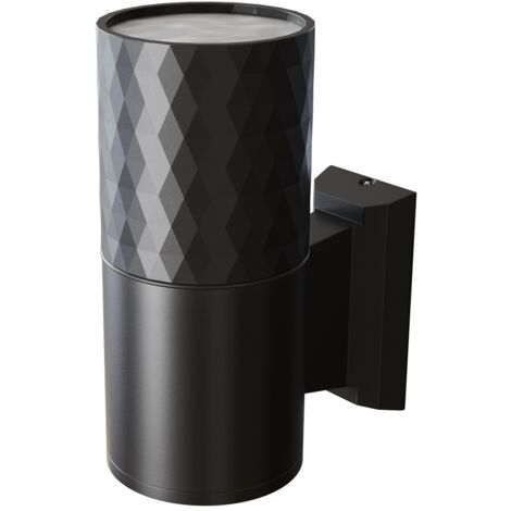 Maytoni Bowery Lampada da parete per esterni Up Down nera IP54 1xGU10