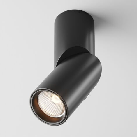 Maytoni Dafne Downlight monté en surface noir 3000K