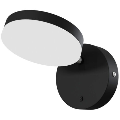 Maytoni Fad Moderne Fad integrierte schwarze LED-Wandleuchte