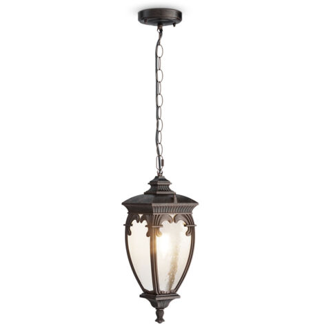 Maytoni Fleur Plafoniera da esterno a sospensione Bronzo antico, IP44
