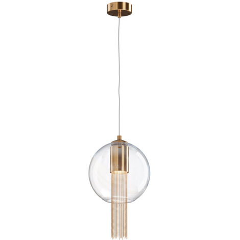 Maytoni Flusso I Modern Slim Plafoniera a Sospensione Bronzo GU10