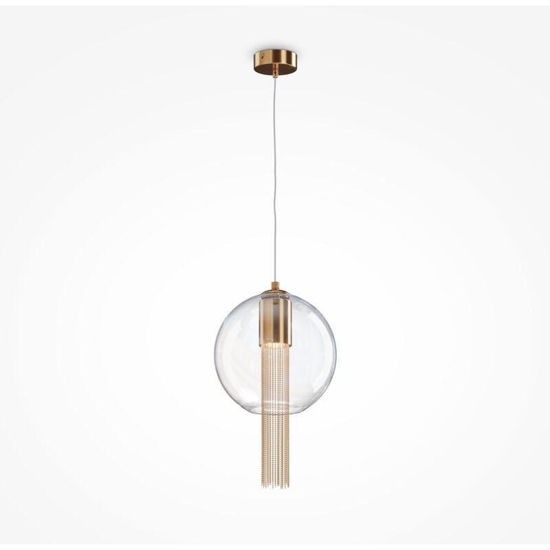 Flusso ii Plafonnier Moderne Mince Bronze GU10 - Maytoni