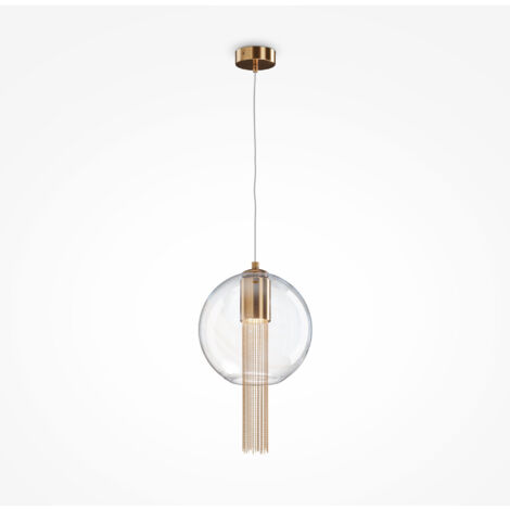 Maytoni Flusso II Plafonnier Moderne Mince Bronze GU10
