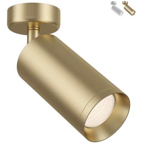 Maytoni Focus Foco técnico Lámpara de techo Spotlight dorado mate