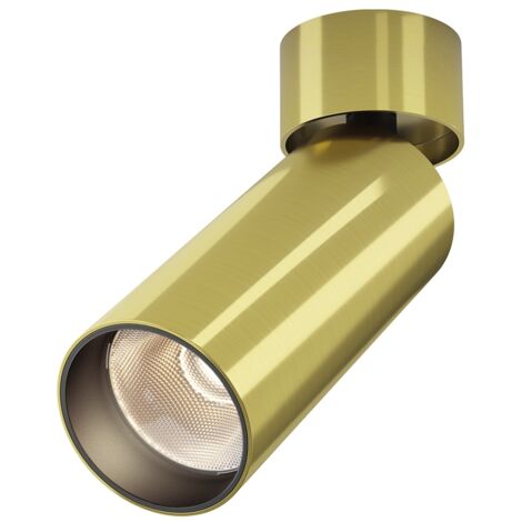 Maytoni Focus Led Spot simple en laiton 3000K 900lm