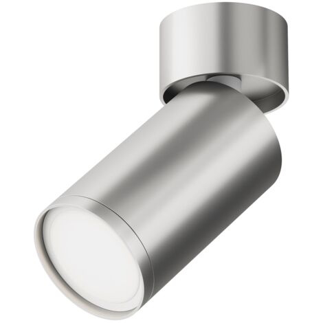Maytoni Focus S Faretto singolo argento opaco 1xGU10