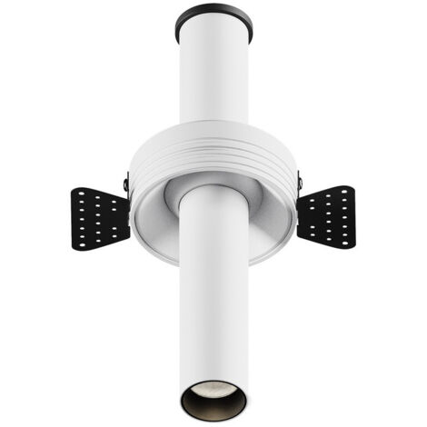 Maytoni Focus T Faretto da incasso senza cornice da 20 cm, bianco 3000K, 460 lm