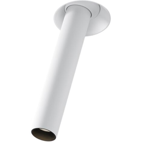 Maytoni Focus T Faretto da incasso senza cornice da 30 cm, bianco 3000K, 460 lm
