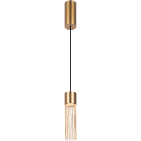 Maytoni Imaginary Lampadario a sospensione moderno e sottile, oro 3000K 100lm
